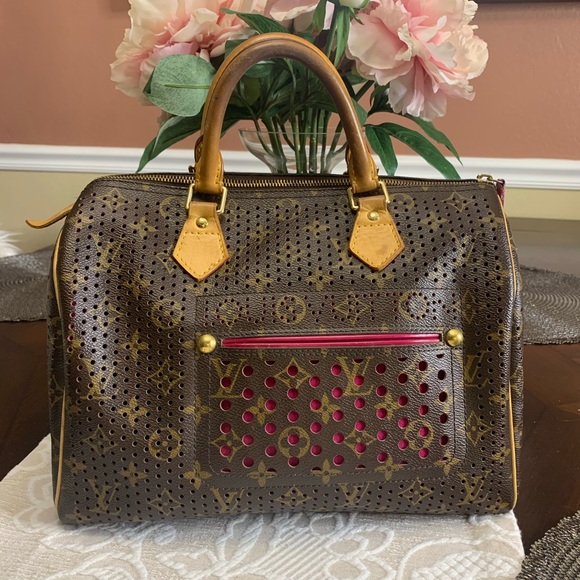 Louis Vuitton Handbags - 🌟 Limited - Louis Vuitton Perforated Speedy 30